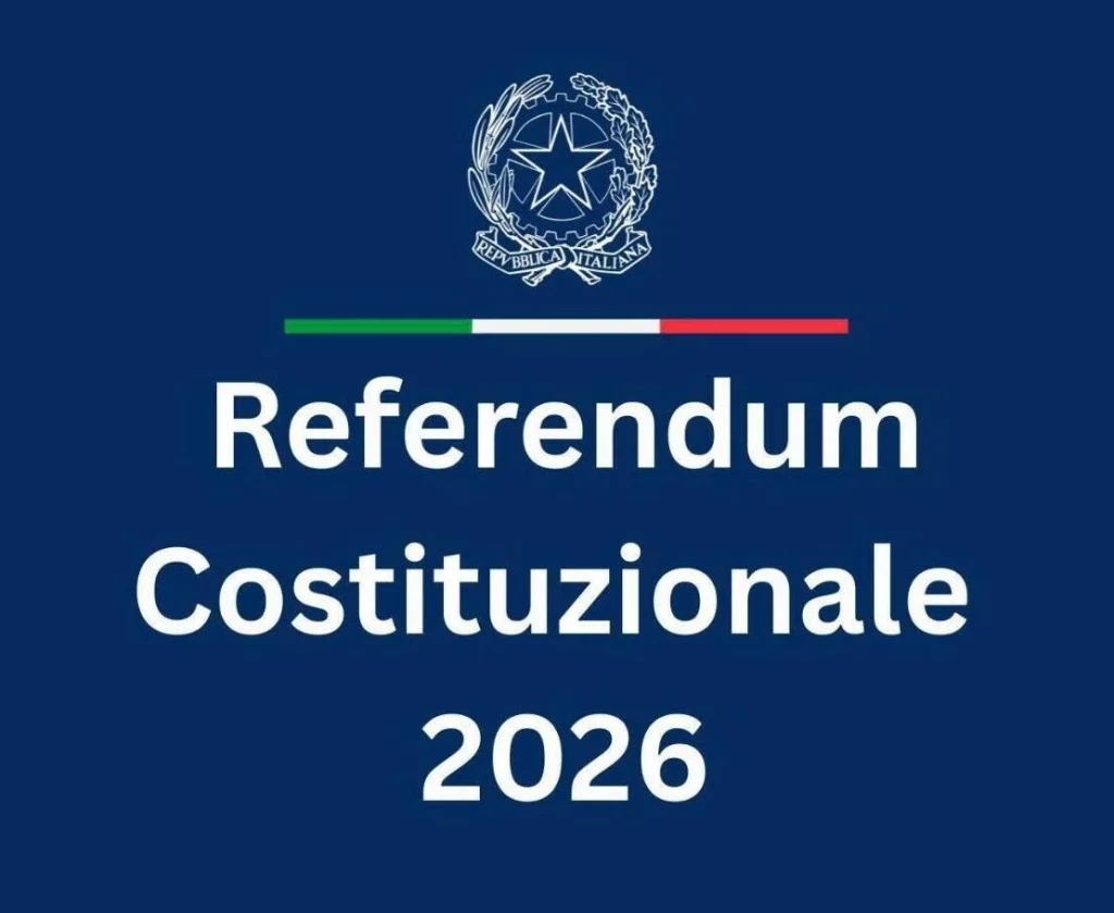Referendum Costituzionale Confermativo dei giorni 22 e 23 marzo 2026